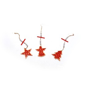 APPEND.ALBERO/STELLA/CUORE ROSSO