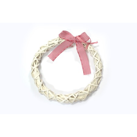 FUORIPORTA TONDO 25CM BIANCO.