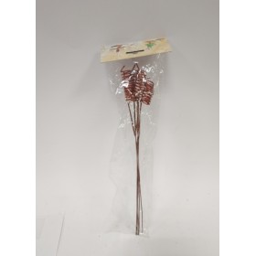 FIORI GAMBO CORTO ROSSO