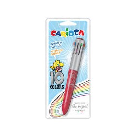 BIRO 10 COLORI CARIOCA ORIGINAL