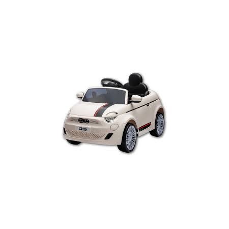 AUTO ELETTRICA FIAT 500 BIANCA 12 V