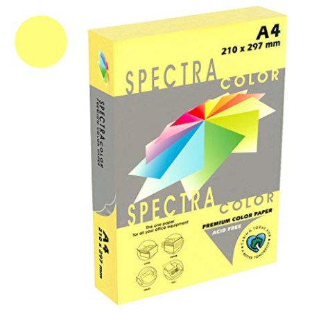 CARTA X FOTOCOPIE GIALLA. A4 80GR 20FG
