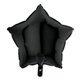 PALLONCINI MYLAR STELLA 45CM NERO