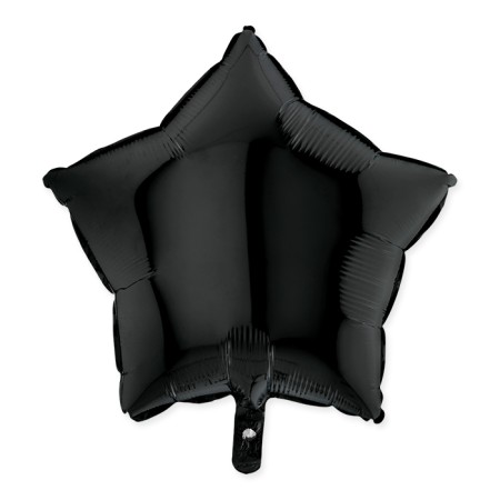 PALLONCINI MYLAR STELLA 45CM NERO