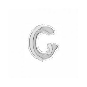 PALL. MYLAR LETTERA G CM 36 ARGENTO