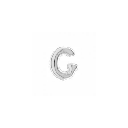 PALL. MYLAR LETTERA G CM 36 ARGENTO