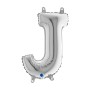 PALL. MYLAR LETTERA J CM 36 ARGENTO