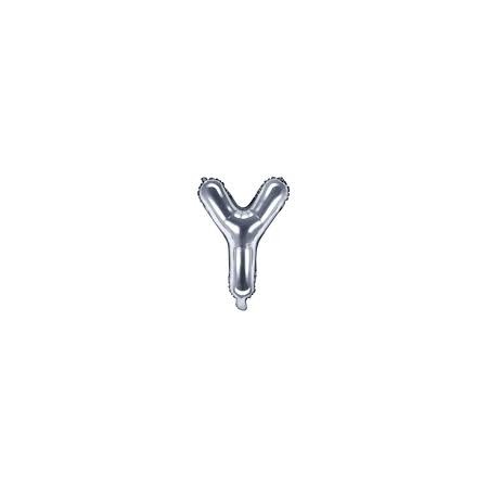 PALL. MYLAR LETTERA Y CM 36 ARGENTO