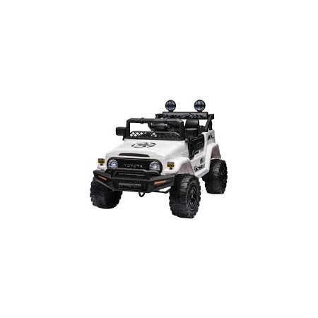 AUTO EL TOYOTA FJ CRUISER BIANCA 12 V R/C