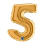 PALL. MYLAR NUM 5 CM 102 ORO