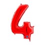 PALL. MYLAR NUM 4 CM 102 ROSSO
