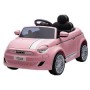 AUTO FIAT 500 ROSA 12.6 V 4.5AH R/C