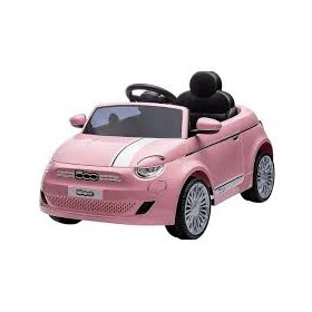 AUTO FIAT 500 ROSA 12.6 V 4.5AH R/C