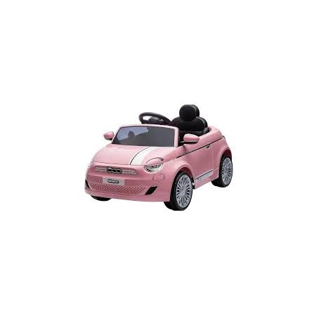 AUTO FIAT 500 ROSA 12.6 V 4.5AH R/C
