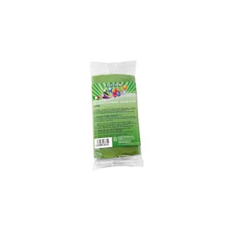 PASTA DI ZUCCHERO VERDE 300GR.
