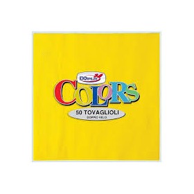 TOVAGLIOLI 50PZ COLORE GIALLO