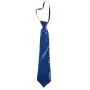 CRAVATTA CARNEVALE GIALLA-NERA-ARGENTO-BLU-ROSA-AZZURRA