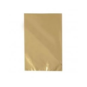 BUSTE METAL FANTASIA 35*50 PZ 50 META' ORO META' ARGENTO CON NEVE
