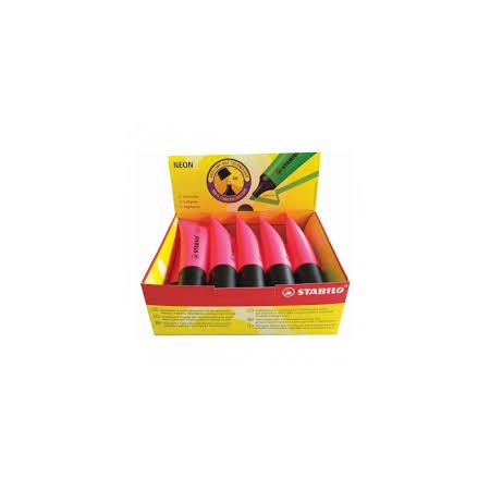 EVIDENZIATORI NEON STABILO FUXIA