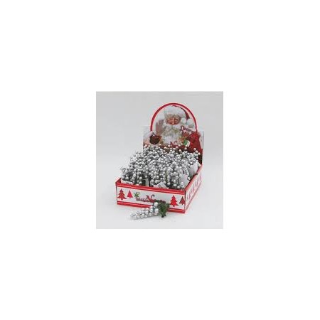 DISPLAY RAMETTO BACCHE ARGENTO