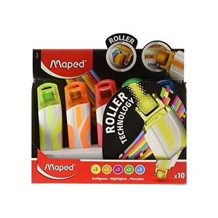 EVIDENZIATORI ROLLER FLUO PEPS