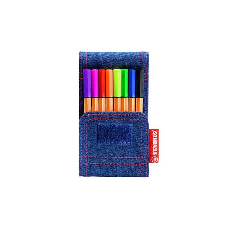 BIRO MINI POINT 88 JEANS STABILO