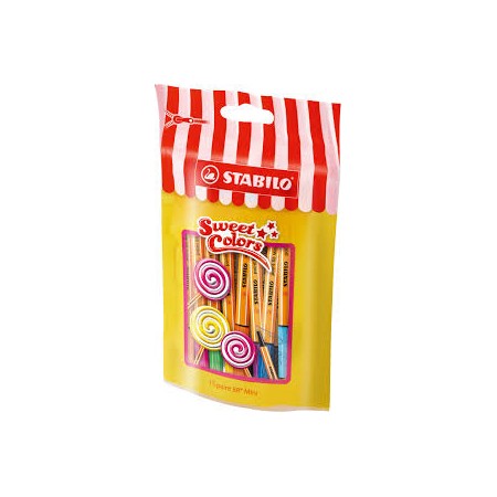 STABILO POINT 88 MINI SWEET COLOR X15