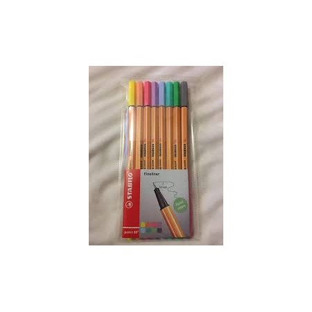 BIRO STABILO POINT 88 PASTEL