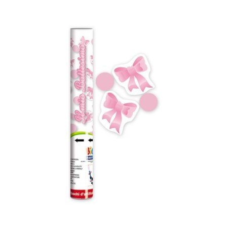 SPARACORIANDOLI 30CM BATTESIMO ROSA