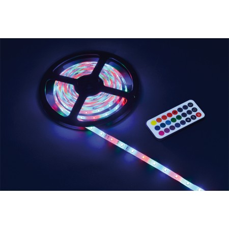 NASTRO LED 5MT C/TELECOMANDO  MULTICOLOR