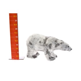 ORSO 35CM GRIGIO