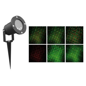 LASER PROF.USO ESTERNO C/CONT.20MT VERDE/ROSS
