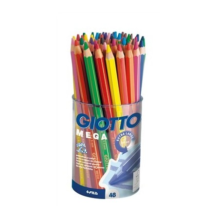 PASTELLI GIOTTO MEGA BARATTOLO X 48