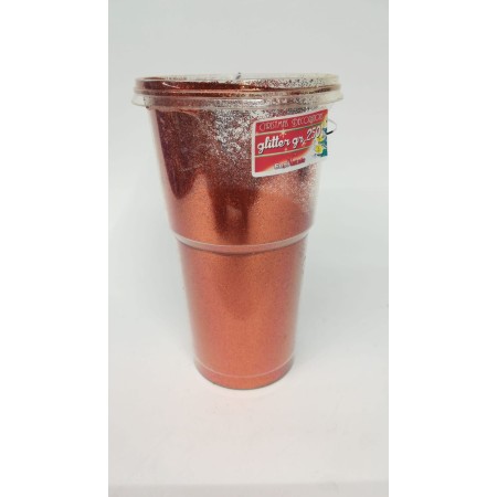 GLITTER 250GR ARANCIO