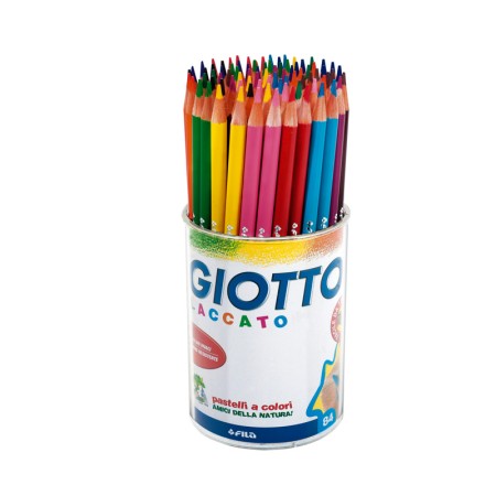 BARATTOLI 84 PASTELLI LEGNO LACCATI GIOTTO