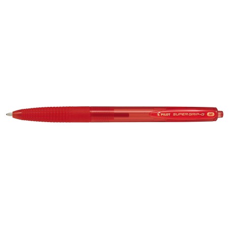BIRO SUPER GRIP G A SCATTO FINE ROSSO