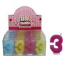 CANDELE N.1 BIANCHE 5CM