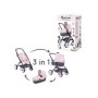MAXI CARROZZINA COMBI ROSA