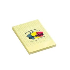 MEMOIDEA NOTES 102X150 GIALLO A QUADRI