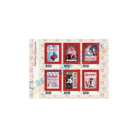 BIGLIETTI NATALE 3D MUSIC. 14.5X20 00100326.