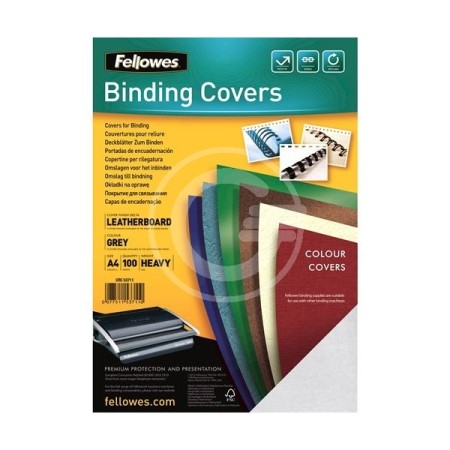 COPERTINA DELTA A4 GRIGIO C. 100 PZ FELLOWES