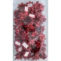 BUSTE FIOCCHI 19MM ROSSO METAL 72PZ