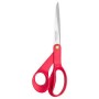 FORBICI MANICO ABS ROSSO 21CM