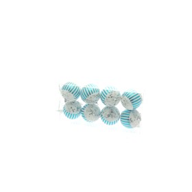 BOX 8 SFERE 7CM CELESTE.