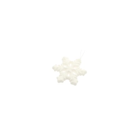 FIOCCONEVE 12.5 CM BIANCO.