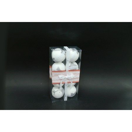 BOX 8SFERE 7CM ARGENTO.