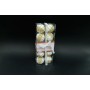 BOX 10 SFERE 6CM LINE ORO