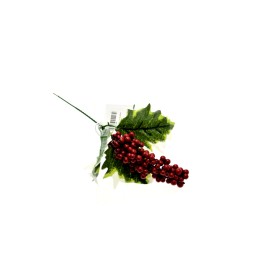 PICK BACCHE  25CM ROSSO