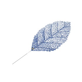 FOGLIA GLITTER BLU