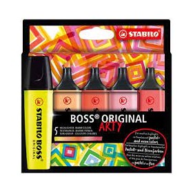 EVIDENZIATORI STABILO BOSS ARTY PZ.5